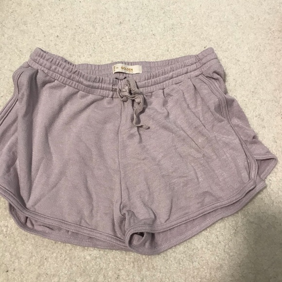 TNA Purple Lounge Shorts - Picture 1 of 5